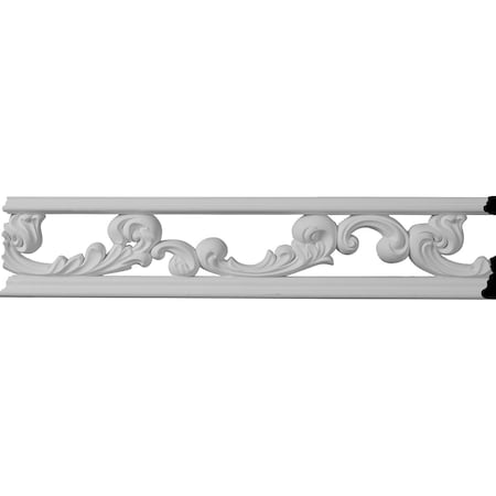 Ekena Millwork 3 1/4"H x 3/8"P x 94 1/2"L, (13 7/8" Repeat) Kinsley Pierced Moulding PML03X00KI